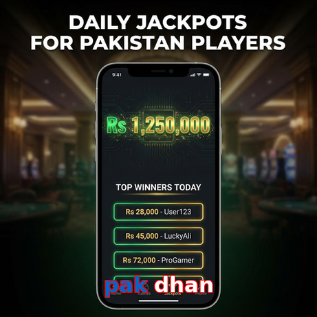Game list for Pak Dhan win section